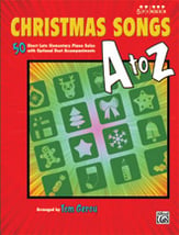 Christmas Songs A to Z piano sheet music cover